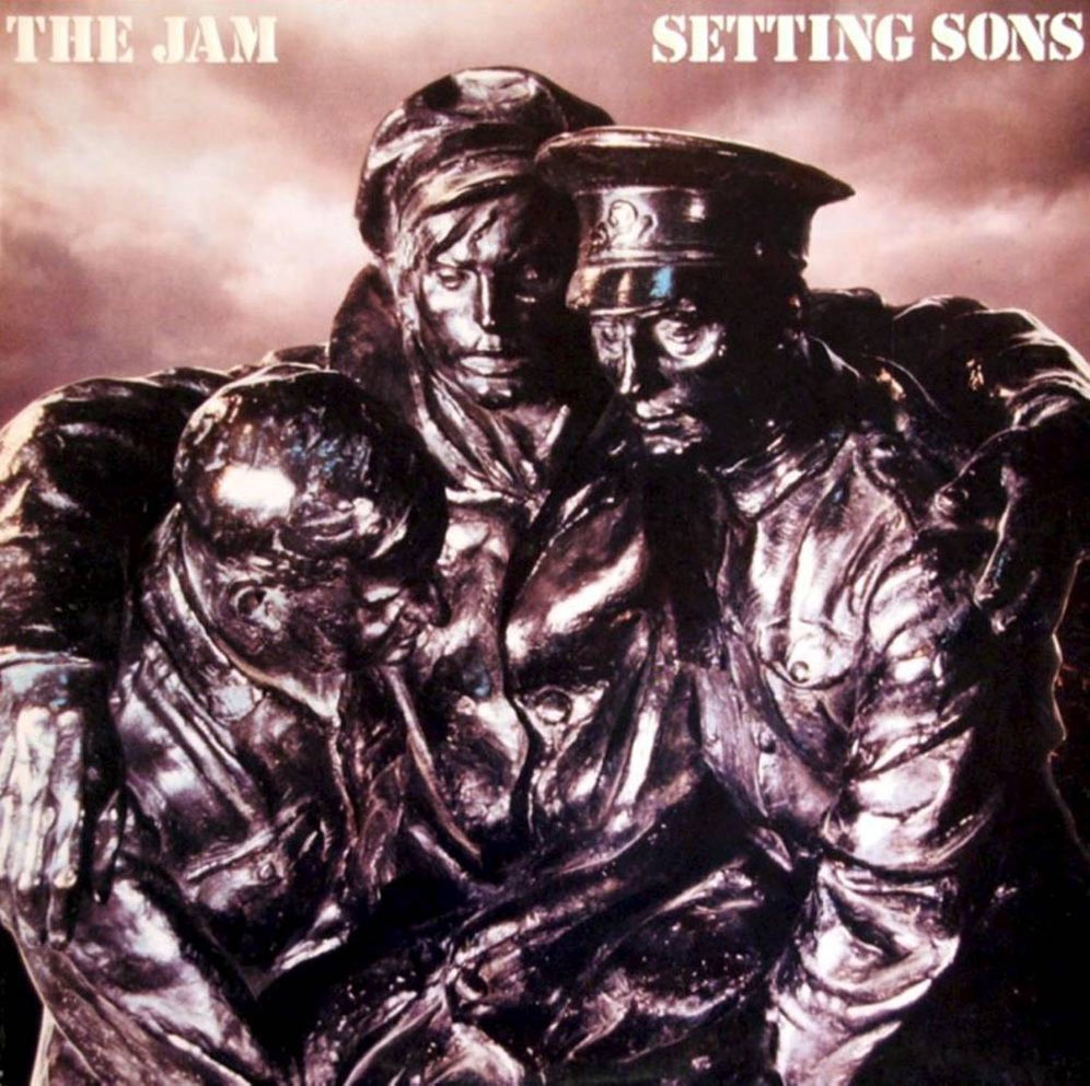 The Jam album Setting Sons, front cover
