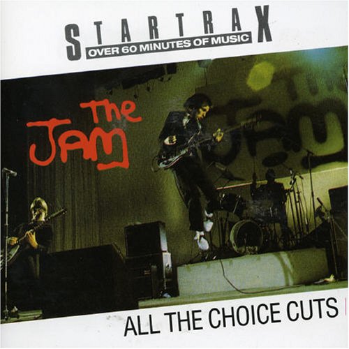 The Jam compilation album, All The Choice Cuts, front cover