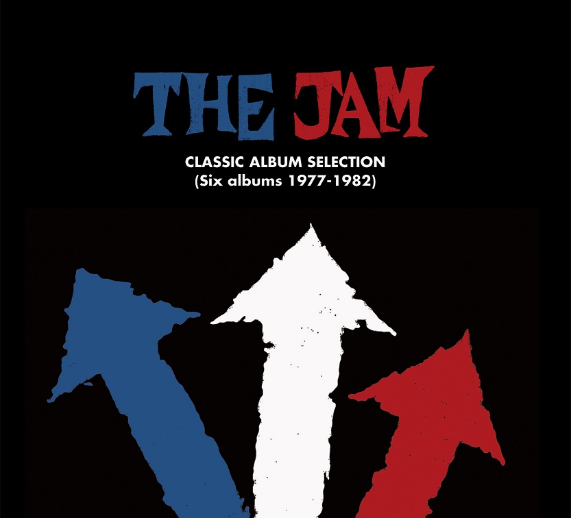 The Jam compilation album, Classic Album Selection, front cover