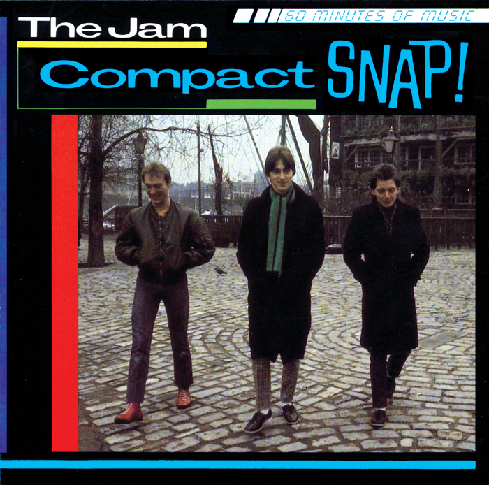 The Jam compilation album, Compact Snap, front cover