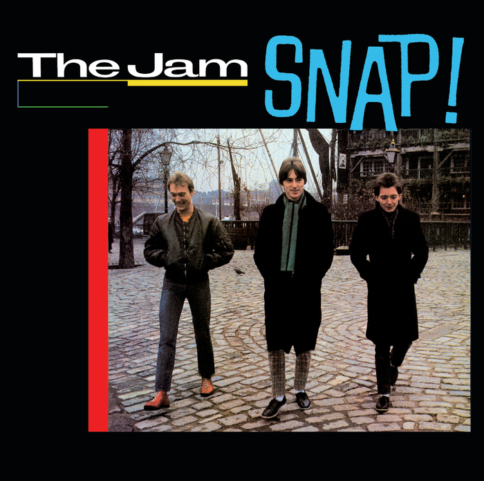 The Jam compilation album, Snap, front cover