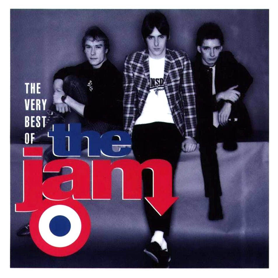 The Jam compilation album, The Very Best Of The Jam, front cover