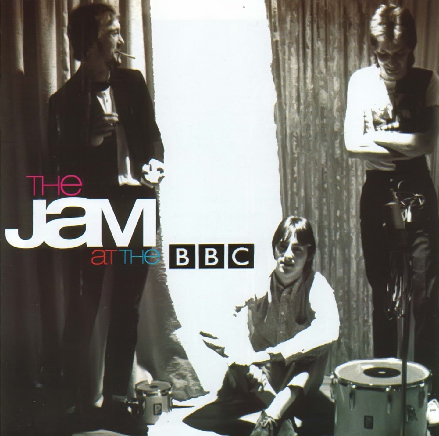 The Jam live album, Live At The BBC, front cover