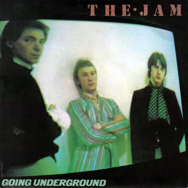 The Jam single Going Underground, front cover