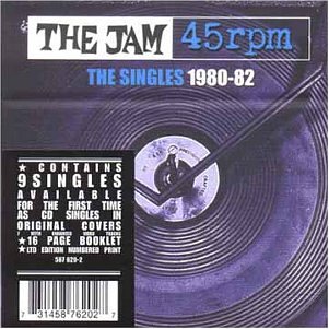 The Jam single box set 45rpm - The Singles 1980-82, front cover