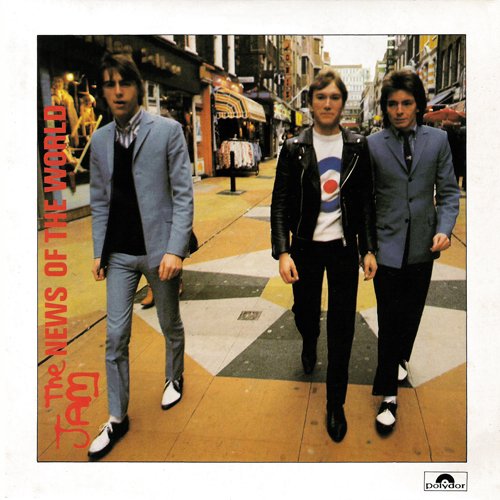The Jam single News Of The World, front cover