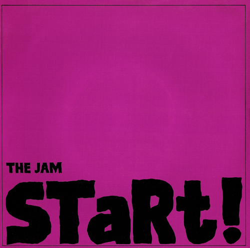 The Jam single Start, front cover